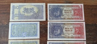 Bankovky a státovky 1919-1945, ČSR. Protektorát. - 14