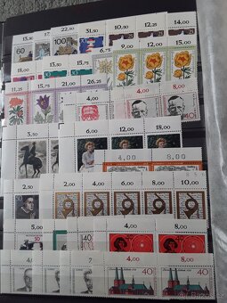 Spec.sbírka známek Německa po 1945 -okraje,bloky,pásky... - 14