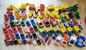 DUPLO vlak-sada nebo dílky,koleje,vagóny,loko manual i bat. - 14