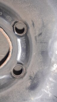 zimní pneu 205/55 R16 + ocelové disky - 14