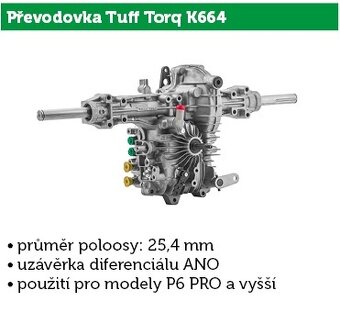 Seco Starje P6 PRO - zahradní traktor - 14