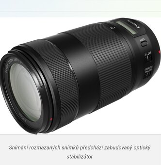 Objektiv Canon EF 70-300 mm f/4-5.6 IS II USM + clona - 14