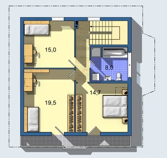 Prodej domu 4+1 Dlouhý Újezd pozemek 1099m2 - 14