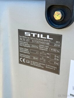 Vysokozdvižný vozík Still RX 70-25T - 14