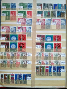 Poštovní známky v albu - mix Evropy - 14