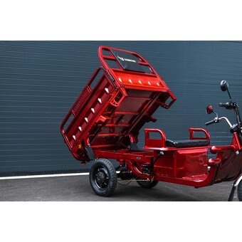 pracovní elektro tříkolka, Leramotors, 1000W, černá - 14