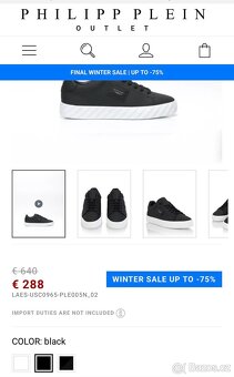 Luxusní boty PHILIPP PLEIN-NOVÉ - 14