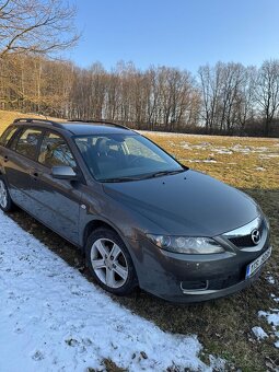 Prodám zachovalý osobní rodinný vůz Mazda 6 kombi 2,0 D - 14