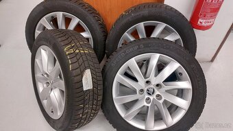 Alu kola 5x112 r17 originál Škoda Superb III  Stratos - 14