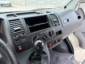 VW Transportér 2.5 TDI 128kw, manuál,2008,klima,ČR 1.majitel - 14