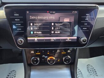 SUPERB III 2,0TSI 200kW 4x4 DSG STYLE KAMERA NAVI ACC ČR DPH - 14