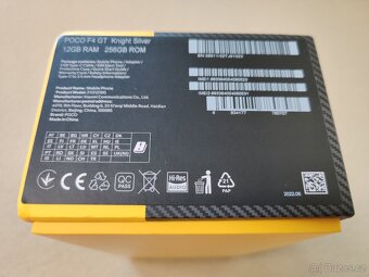 Xiaomi Poco F4 GT..  12gb+4gb/256gb..  Strieborná metalíza. - 14