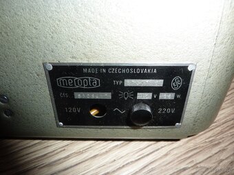 Staré plátno, projektory Meopta, kamera-vše 4.900 - 14