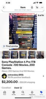 pS4 games. 200. Usa ntsc. System. - 14