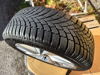 Alu kola 5x112 r16 VW Gavia + zimní pneu 205/55/16 - 14