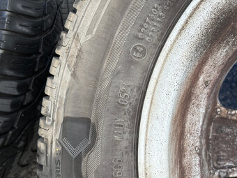Alu kola Kia 4x100 R14, 5ks, celoroční pneu - 14