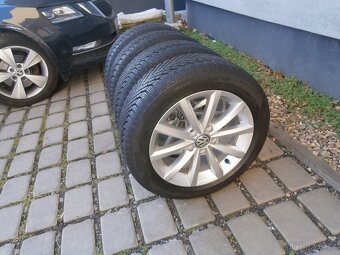 ALU KOLA 5 X 112 205 55 16 VW PASSAT ORIGINÁL - 14
