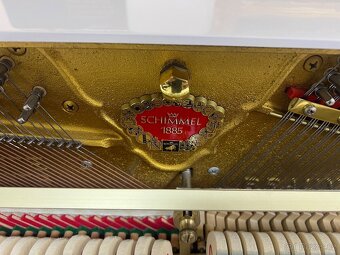 Německé pianino Schimmel po servisu, záruka 5 let, doprava - 14