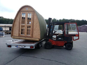 Sauna Marivox, venkovní finská sauna, barelová sauna - 14