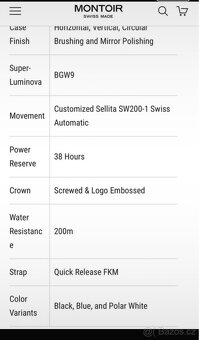 Hodinky Montoir MWMOD-01 V2 - 14
