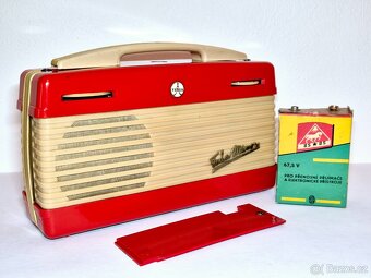 Rádio Tesla Minor 3001B, Tesla Přelouč, 1956-1958 - 14