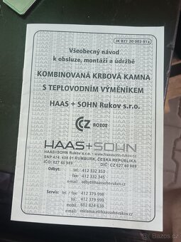 Krbová kamna HAAS+SOHN s výměníkem - 14