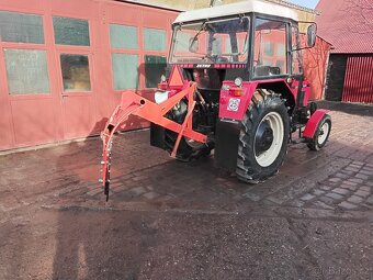 Traktorová radlice na sníh se železným břitem - 14