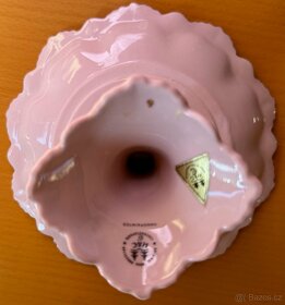 Souprava krásného růžového porcelánu, celkem 5ks - 14