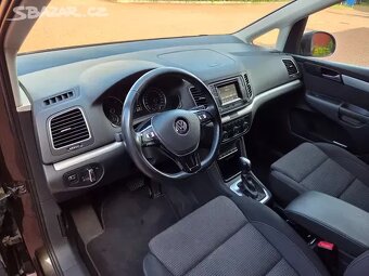 VW Sharan 2.0TDI 110kW,2015,DSG,xenon,tažné,serviska - 14