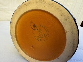 Veliký XXL kameninový korbel myslivecký motiv na 2 litry - 14