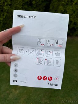Prodám kočárek Bebetto Flavio 2v1 – béžový - 14
