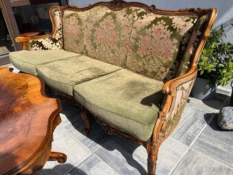 Zámecká sedací souprava  Biedermeier- AKCE doprava - 14