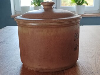 KAMENINOVÝ STOLNÍ HRNEC NA ZBYTKY Z JÍDLA RHODA CERAM - 14