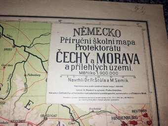 Staré mapy a atlas – kompletní balík 1937 - 14