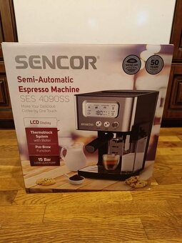 Pákový Kávovar Sencor SES 4090SS - 14