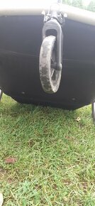 Kočárek za kolo pro 2 děti/ cca půlroční miminka / SLEVA - 14