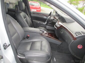 MERCEDES BENZ  S 500 V8 - W 221, 4 MATIC, nové STK - 14