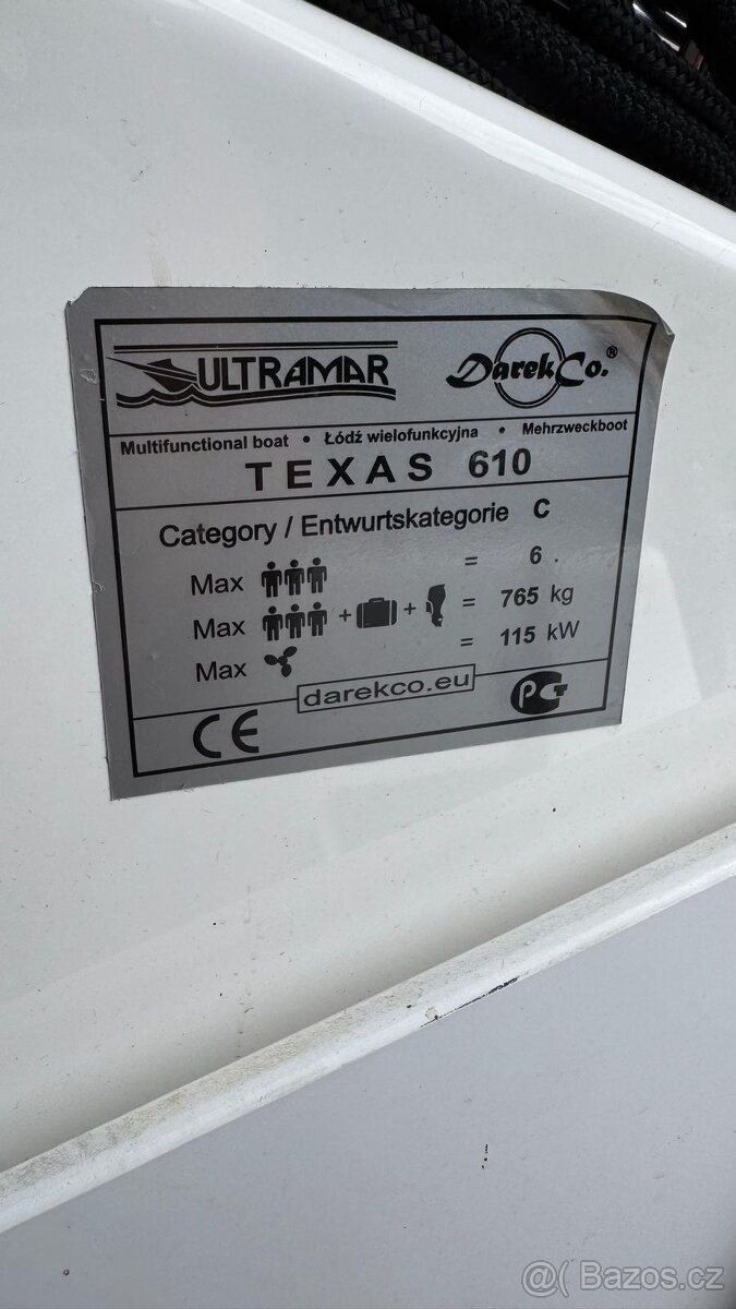 Kajutová loď Aqualine TEXAS 610 – do provozu 2019 - 15