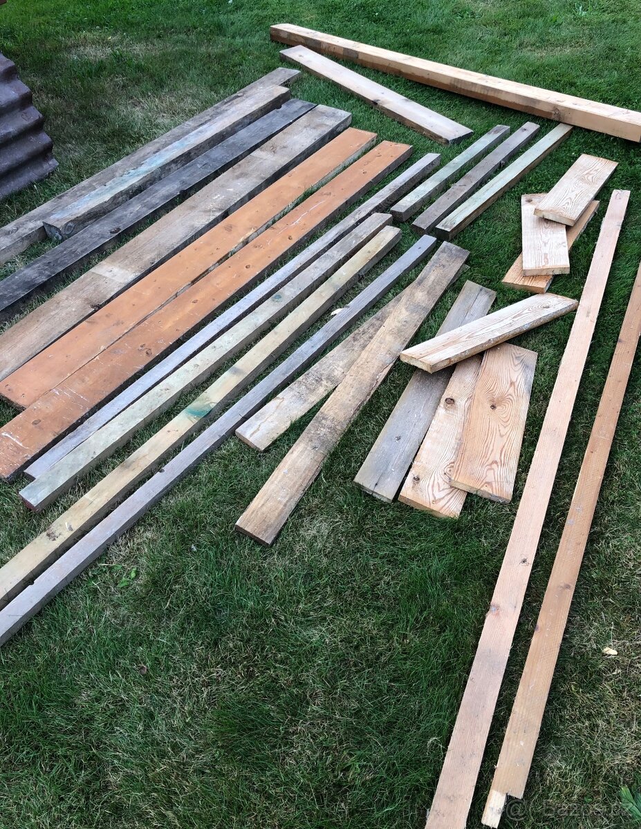 Dřevo, prkna, fošny, latě - 15