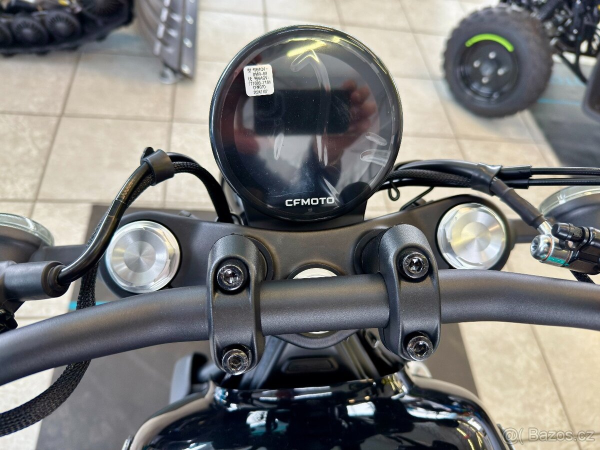 CFMOTO 450CL-C Bobber - černá/bílá - 15