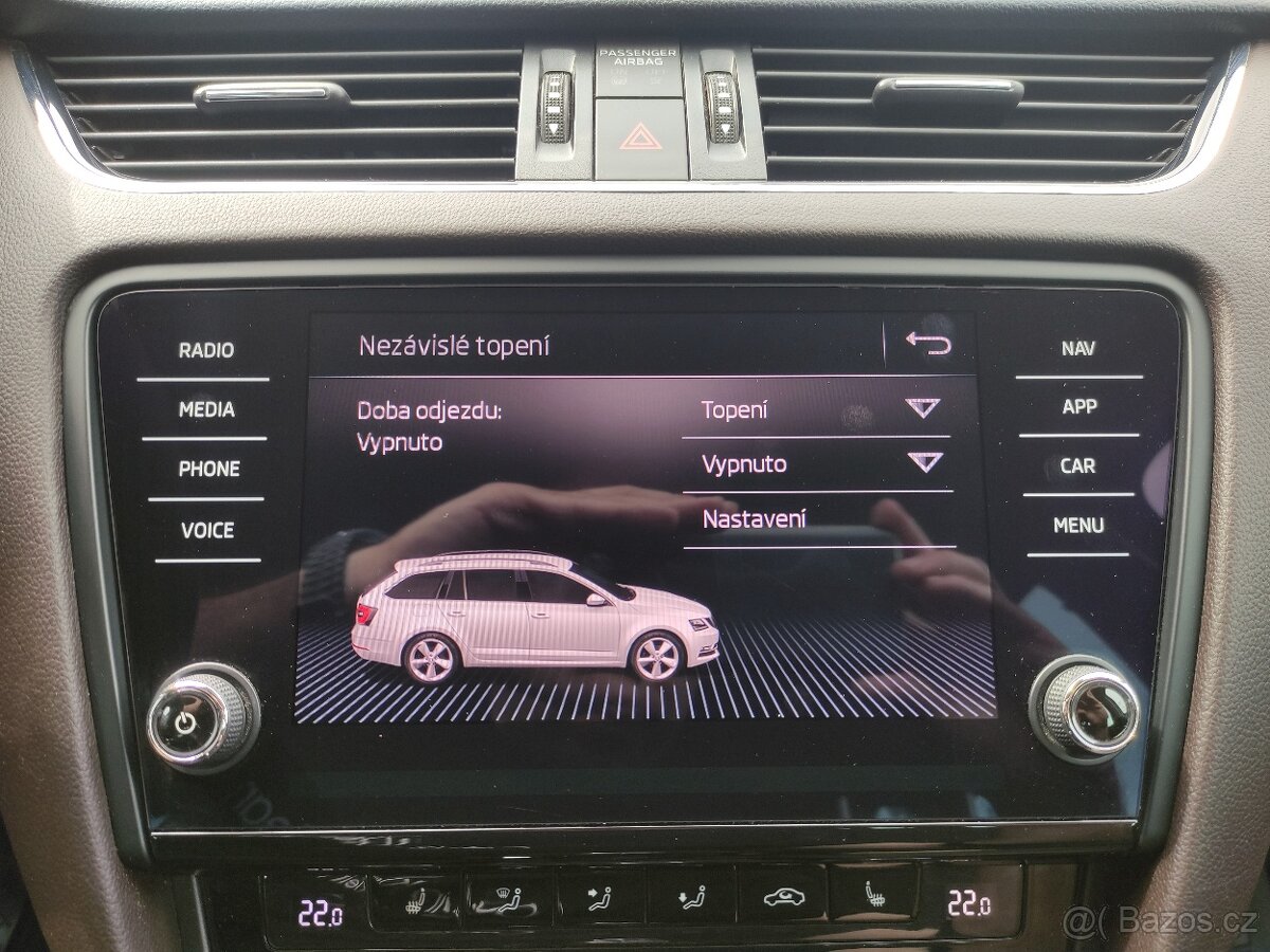 Škoda Octavia III L&K FullLED WEBASTO CANTON SENZORY - 15