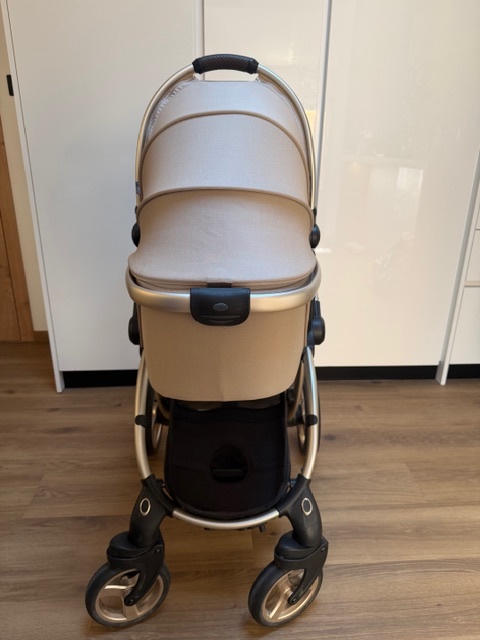 Kočárek Egg 2 set Platinum 9 v 1 Feather/Champagne - 15