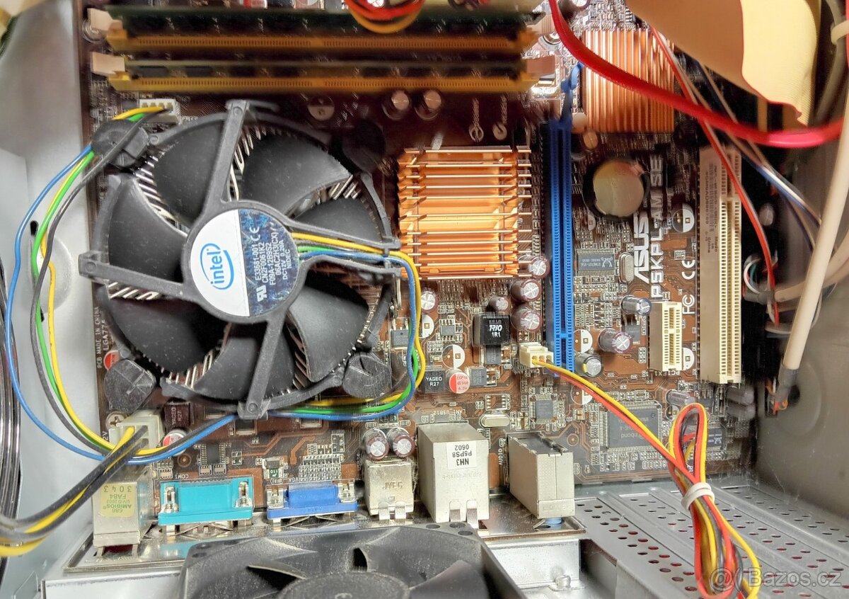 stare funkcni PC, Core duo 2,7GHz, 4GB RAM, 250GB HDD, zdroj - 15