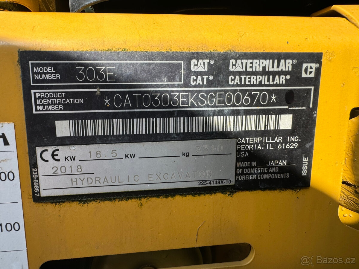 Caterpillar 303 E CR - 15