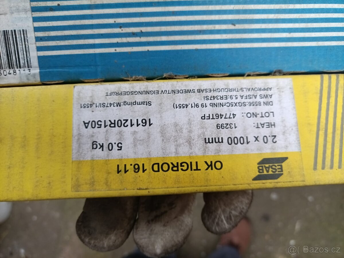 Svařovací dráty mix (prodej jako celek) - 15