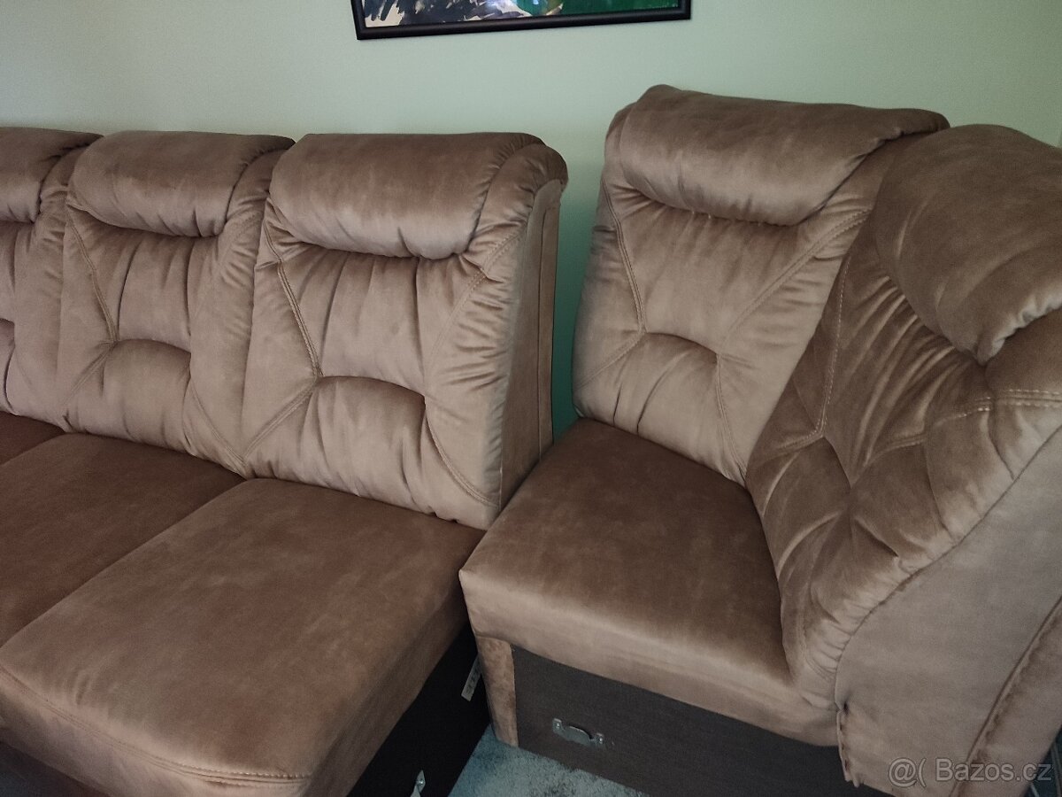 Rohová sedačka - nová - 15