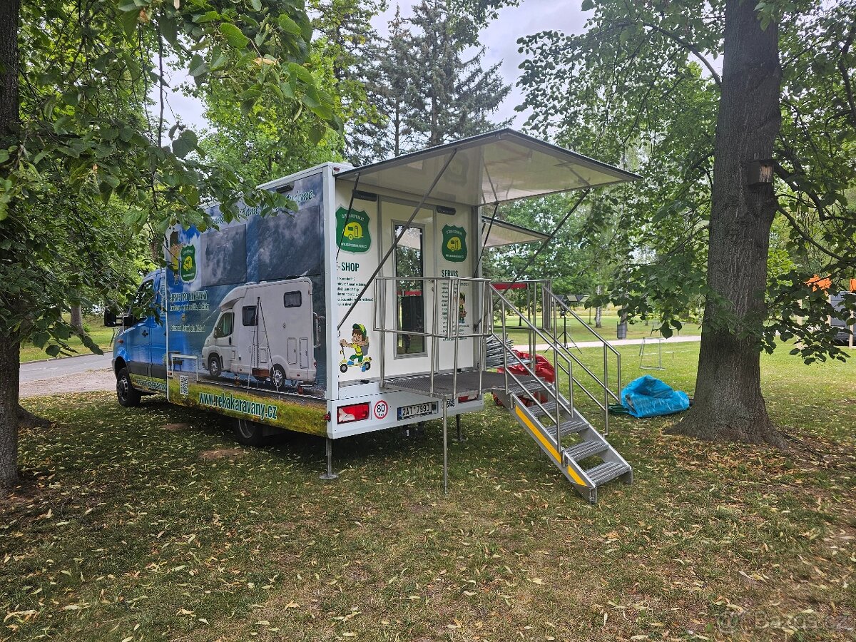 Prodám speciál MB Sprinter 519 CDI, 4x4 - částečně pancéřova - 15