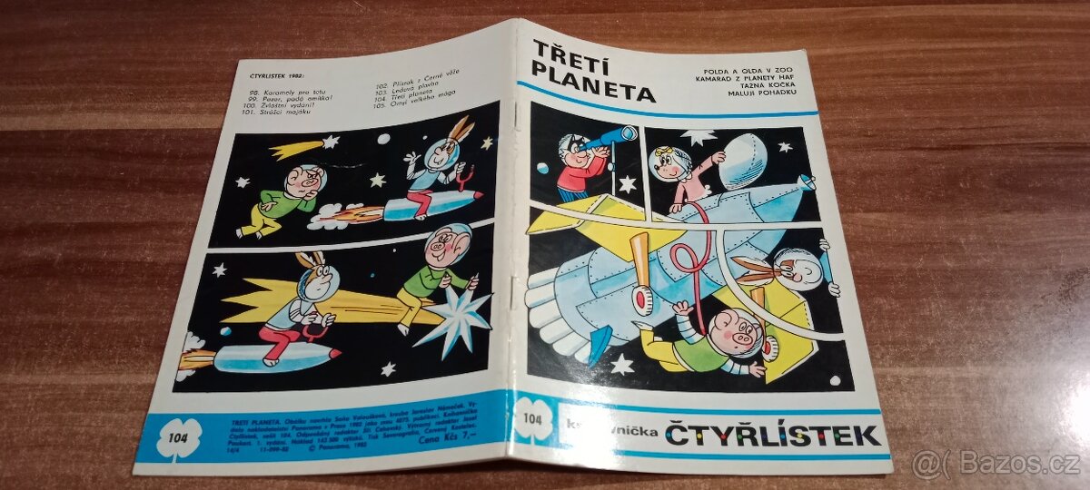 Čtyřlístek č.98 - 106. Ročník 1982. - 15