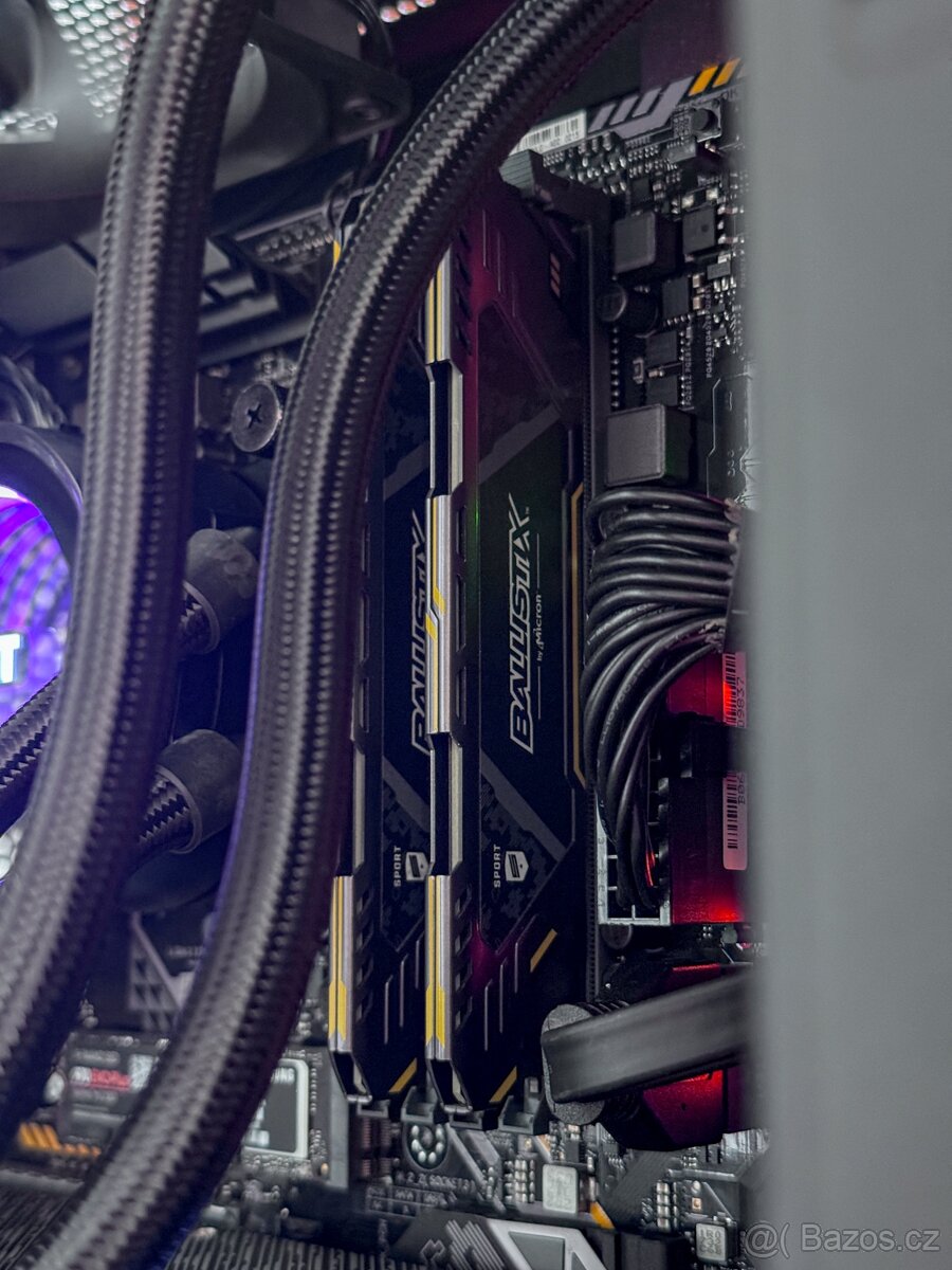 HERNÍ PC - Core i5-8600K / 16GB DDR4 / 500GB + 2TB / RX5700 - 15