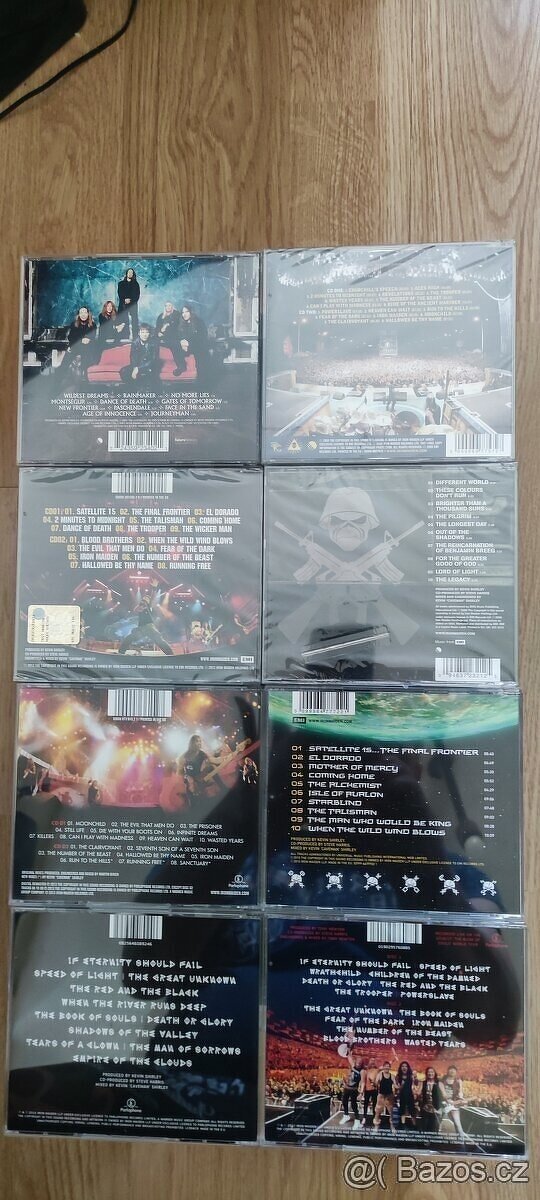 Prodám CD Iron Maiden .1 - 15